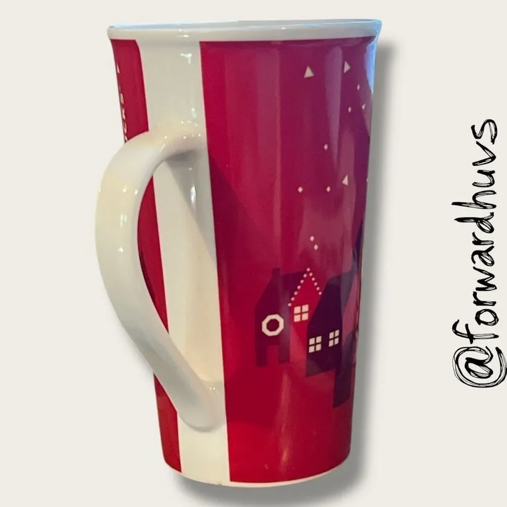 2013 Starbucks Winter Holiday Mug – Festive Ceramic Coffee Cup